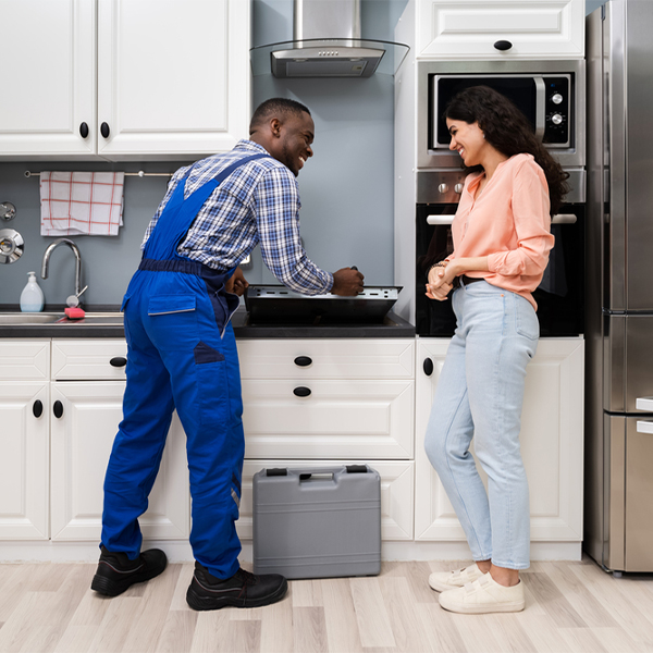 what kind of warranty do you offer on your cooktop repair services in Sharpsville Indiana